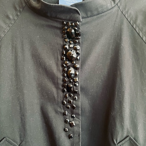 Simply Vera Vera Wang cape jacket - Picture 3 of 7